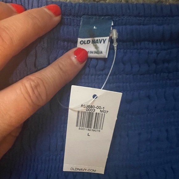 NWT Old Navy Royal Blue A-Line Skirt  size L (i108) - Picture 2 of 8